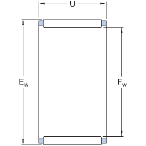 SKF nålekrans, K 12x15x13 TN
