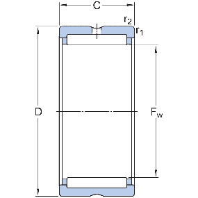 SKF nåleleje, NK 35/30