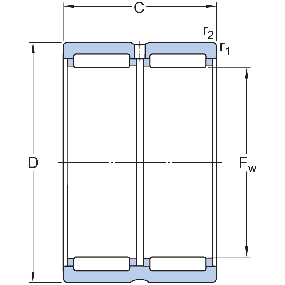SKF nåleleje, RNA 6909