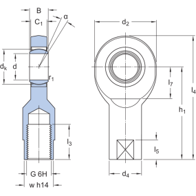 SKF ledhoveder, SIL 12 C