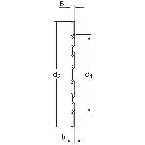 SKF afstandsring, ZW 20 x 28