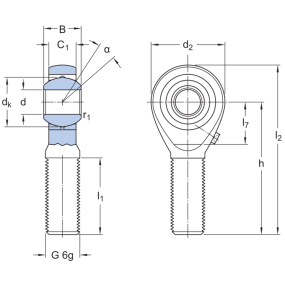 SKF ledhoved, SAKAC 16 M