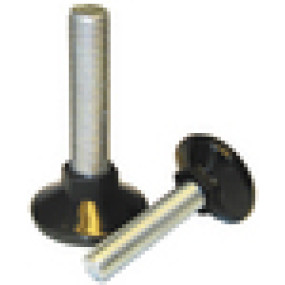 Stilleskrue m/fast base + 6 kt. ansats, Ø 30  10  x 40 mm