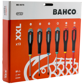 Bahco Skruetrækkersæt XXL, BE-9875