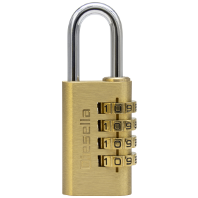 Hængelås kode, 28mm 4 Cifre
