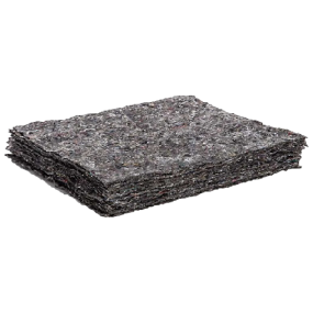 Grå værkstedsklude DTL255, (10 kg's  pk.)  38 x 40 cm