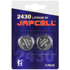 Knapcelle batteri 3V, CR 2430
