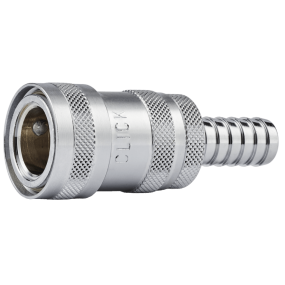 NITO CLICK 1/2 Koblingshus, M/stop og 1/2 slangespids