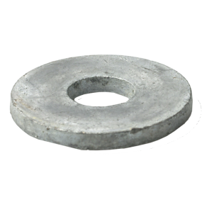 Spændeplade rund sort, 12x65 mm (ø 13,5 x 65 x 4 mm)