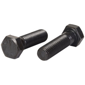 Bolt stål 8.8 sort din 931, 20 x 70 mm