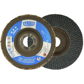 Tyrolit lamelslibeskive Standard ***, 125 x 22,2  K 120 ZA