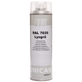 Unican SPRAY Paint, RAL 7035 Lys grå