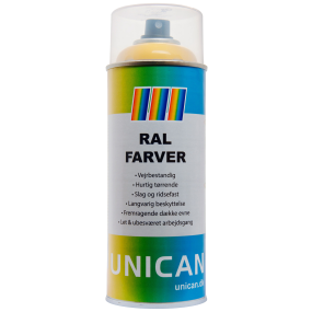 Unican SPRAY Paint, RAL 1023 Trafik gul