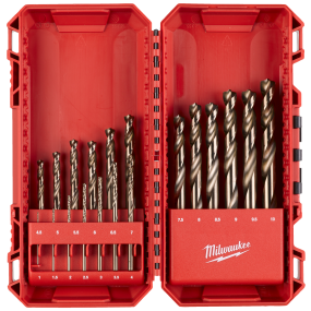 Milwuakee, Metalborsæt HSSG-CO DIN 338 19pc