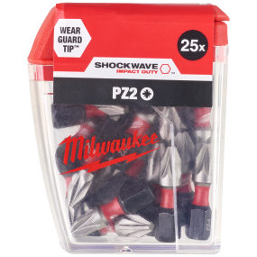 Milwaukee, BITS SHOCKWAVE PZ2X25MM CD 25P