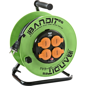 Bandit Kabeltromle, 25 mtr. H07RN-F3G1,5 IP44 - 1025