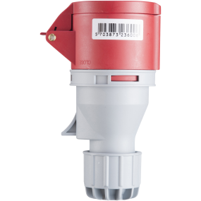 Hunstik CEE17, 16A 400V rød