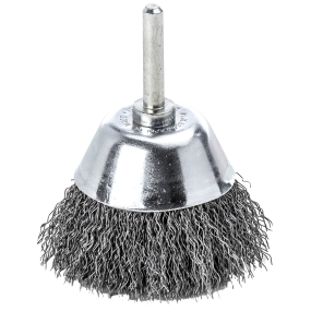 Lessmann stålbørste m. 6 mm skaft, 5440 40 0,25