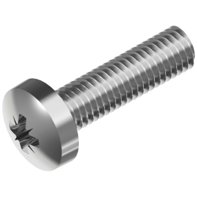 Maskinskruer PH poz A2 din 7985A, 4 x 8 mm