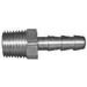 Slangenippel m. udv. gevind, 1004B  8 x 3/8