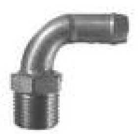 Vinkelslangenippel, 1033B 6 x 1/4