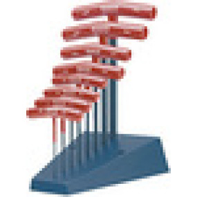 Bondhus T-unbraconøgle, 2,5 - 10 mm sæt