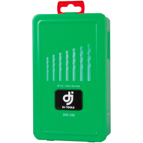 DJ Tools borsæt, HSS-G 1,0-13mm DIN338