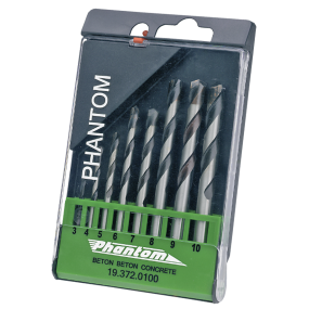 Phantom murborsæt 3-10 mm, 
