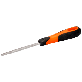 Bahco halvrund fil Øberg 210 m/hæfte, 1-210-08-3-2  8 fin slet