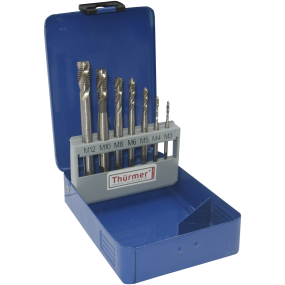 Thrmer PRO spiraltappesæt, M 3-12  35 gr. snoet