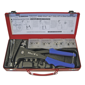 Bato Gevindnitte montørsæt M3-M6, B-RNK6044