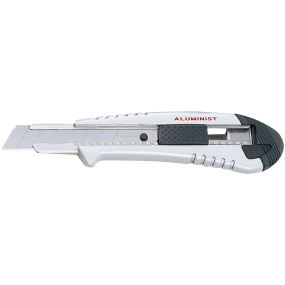 Tajima AC700 sølv m/skub, Aluminist kniv 25mm