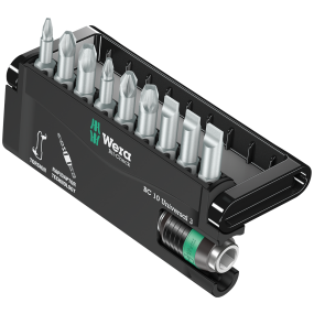 Wera bitssæt, 8600-9/TZ m/ rapidaptor