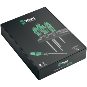 Wera skruetrækkersæt, 334/355/6 (6 stk.)