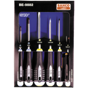 Bahco skruetrækkersæt, BE-9882