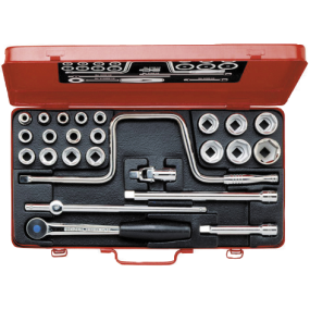 Bahco topnøglesæt 1/2 12 kt, 7819 DRN