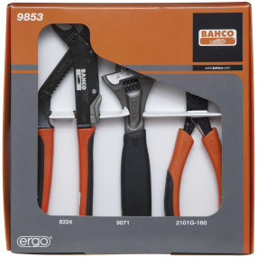 Bahco værktøjssæt allround, 9071+8224+2101G