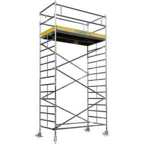 Zarges, ALU-RULLESTILLADS 2,5X1,35X3,5