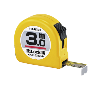 TAJIMA Båndmål HI LOCK, 5 m bredde 25mm