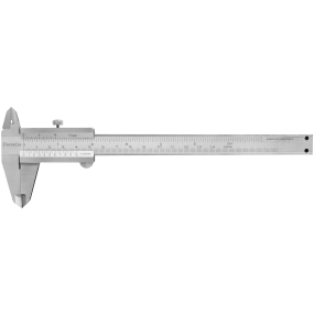 Diesella skydelære m/skruelås, 0-150 mm x 0,02