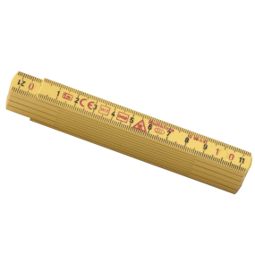 Hultafors Meterstok, Glasfiber, gul, G 59-1-10 GU