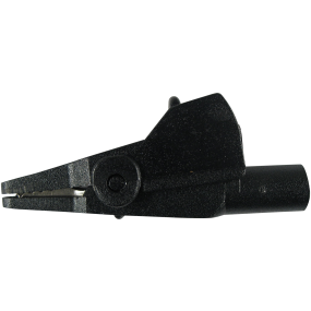 Minikrokodillenæb  iso. sort Ø4mm, 