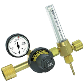 Reduktionsventil Argon/blandgas, M/Flowmeter glas  213005304