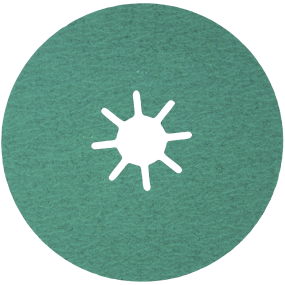 SIA 4815 fiberrondel t/rustfri, 125 x 22  K  80