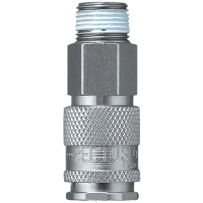 Rectus trykluftskobling serie 22, m/ 1/4 udv. gevind