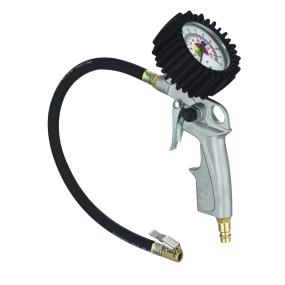 Pumpepistol, med ø 63 mm 0-12 bar manometer