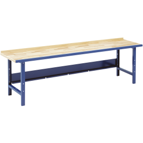 Blika Værkstedsbord m/bøgeparket, VBB 1.30 - 3 meter