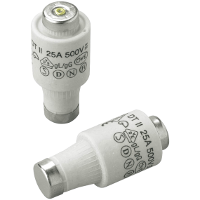 Sikring, 25A træg diazed 5 stk