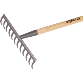 Galax haverive 12-tands. lak. skaft, 121412L