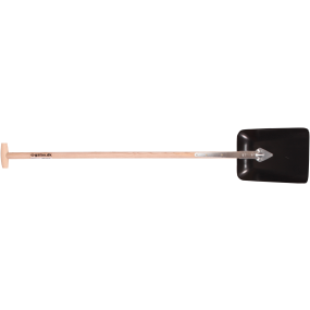 Galax graveskovl, pudset asketræskaft, 121600G